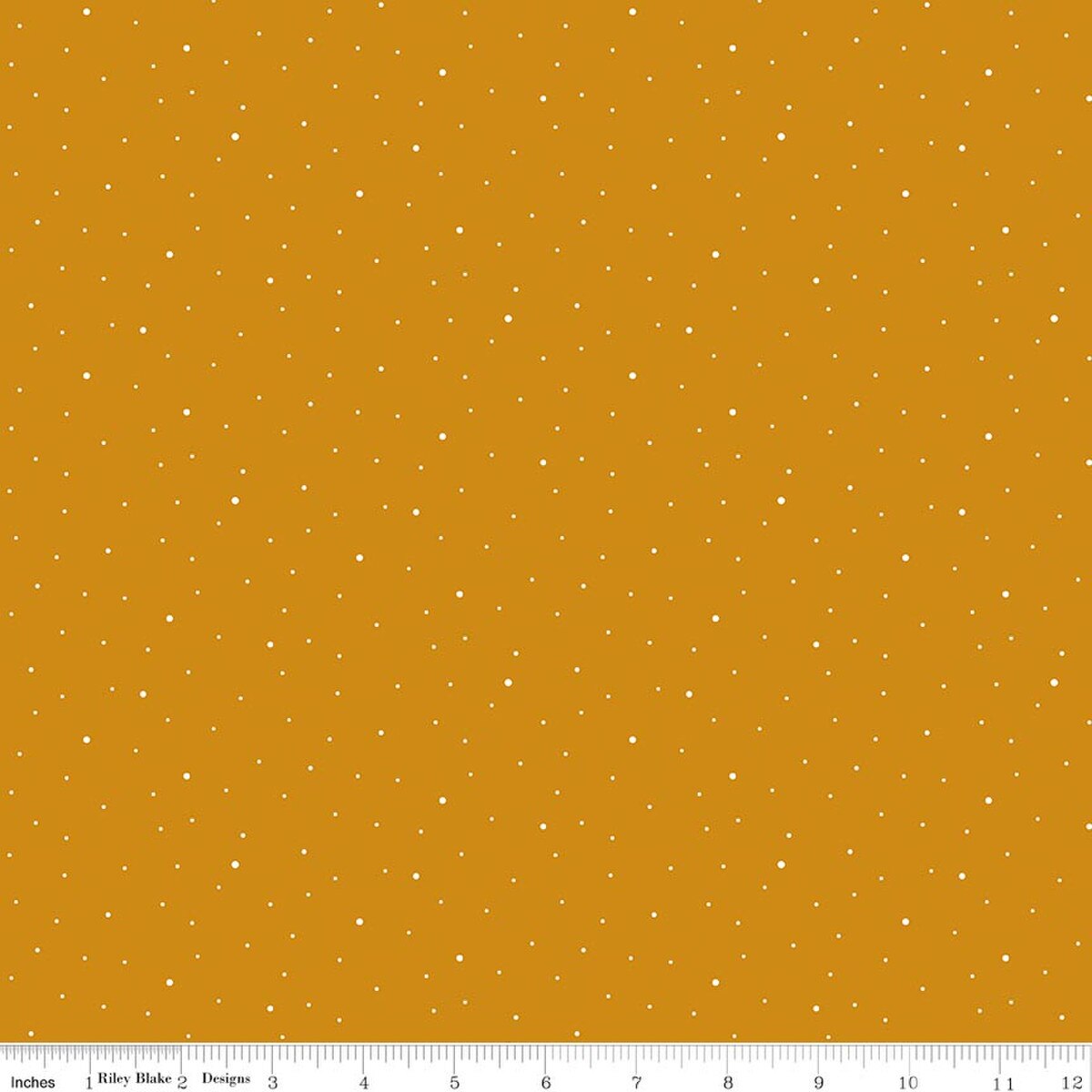 Dapple Dot - Quilting Cotton Fabric - Butterscotch