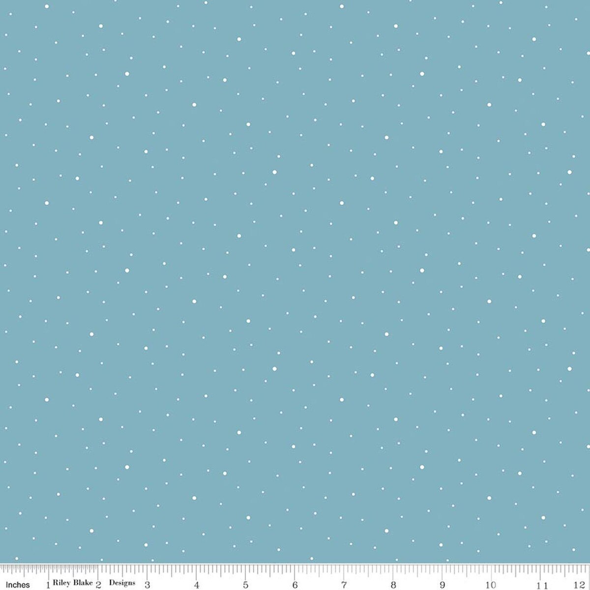 Dapple Dot - Quilting Cotton Fabric - Cornflower