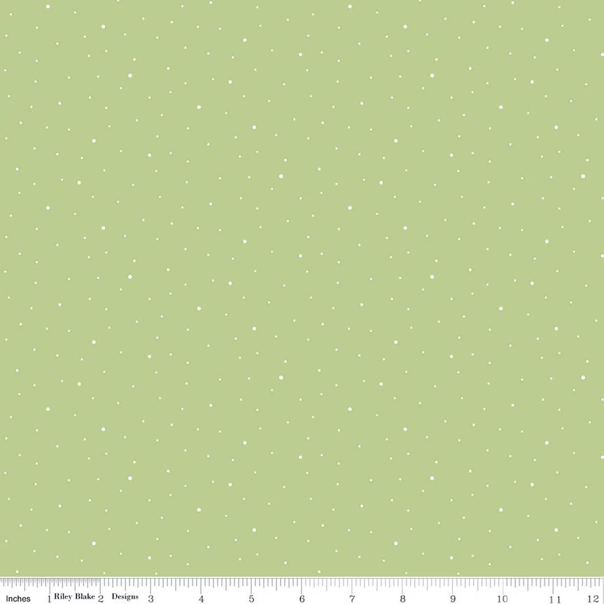 Dapple Dot - Quilting Cotton Fabric - Honeydew