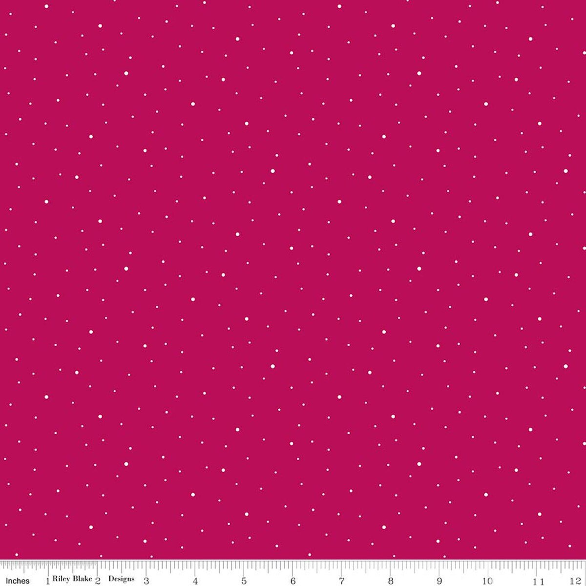 Dapple Dot - Quilting Cotton Fabric - Magenta
