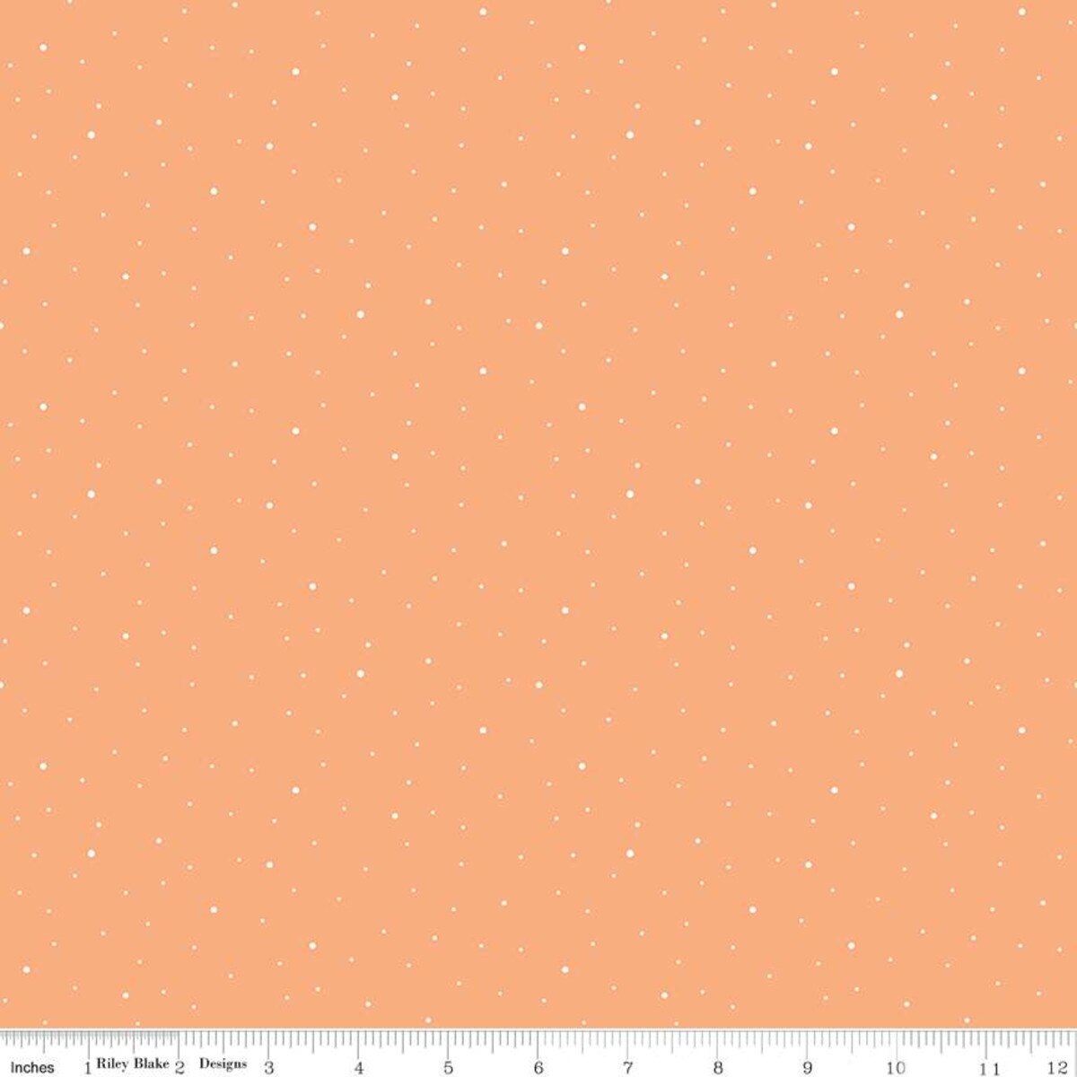 Dapple Dot - Quilting Cotton Fabric - Marmalade