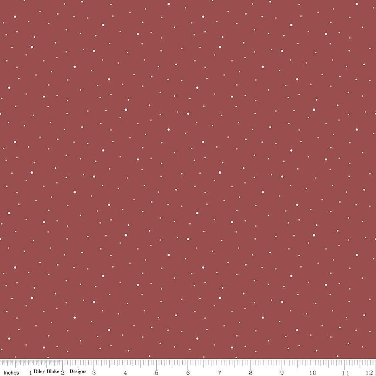 Dapple Dot - Quilting Cotton Fabric - Marsala