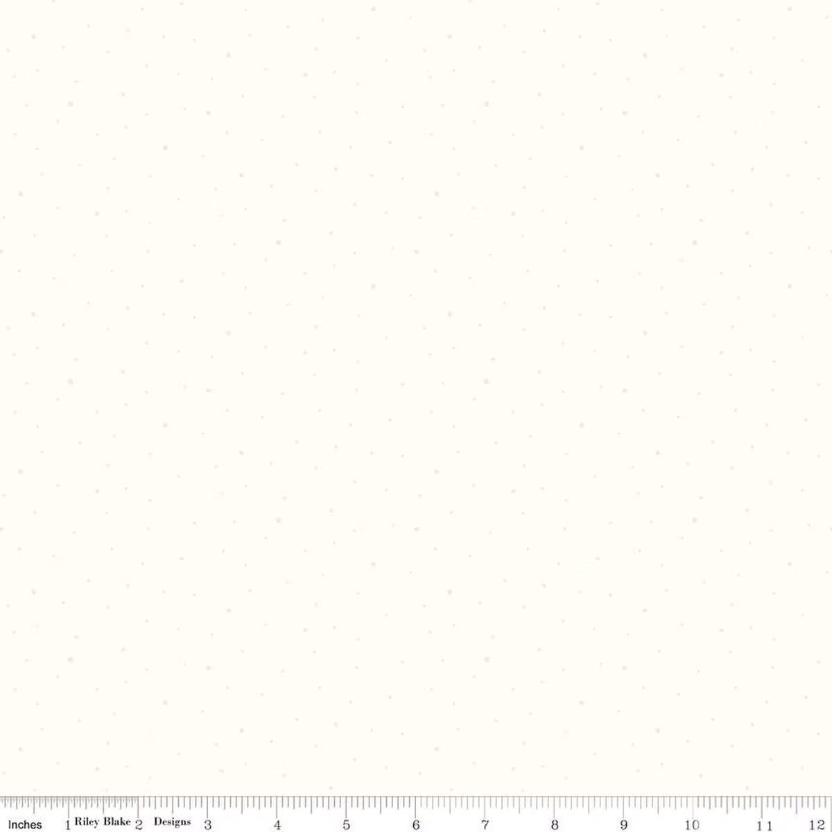 Dapple Dot - Quilting Cotton Fabric - Tone-on-Tone - Cream