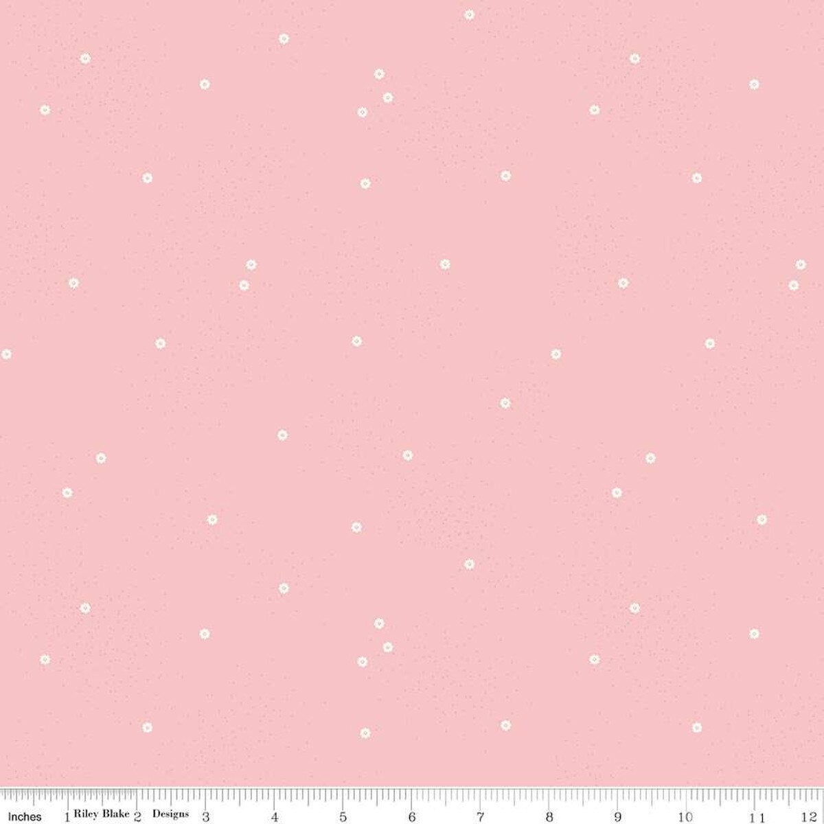 Dainty Daisy - Quilting Cotton Fabric - Frosting