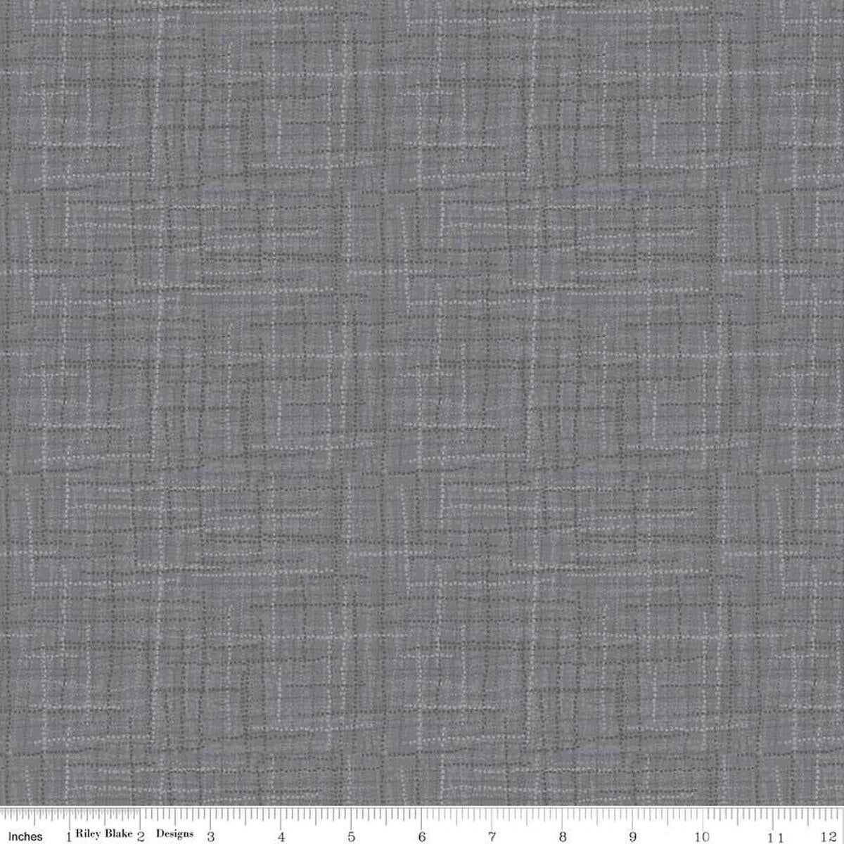 Grasscloth Cotton - Quilting Cotton Fabric - Gray