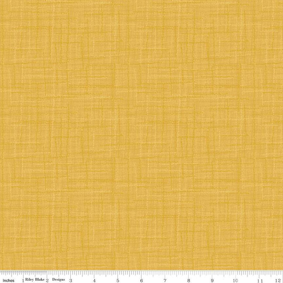 Grasscloth Cotton - Quilting Cotton Fabric - Yellow