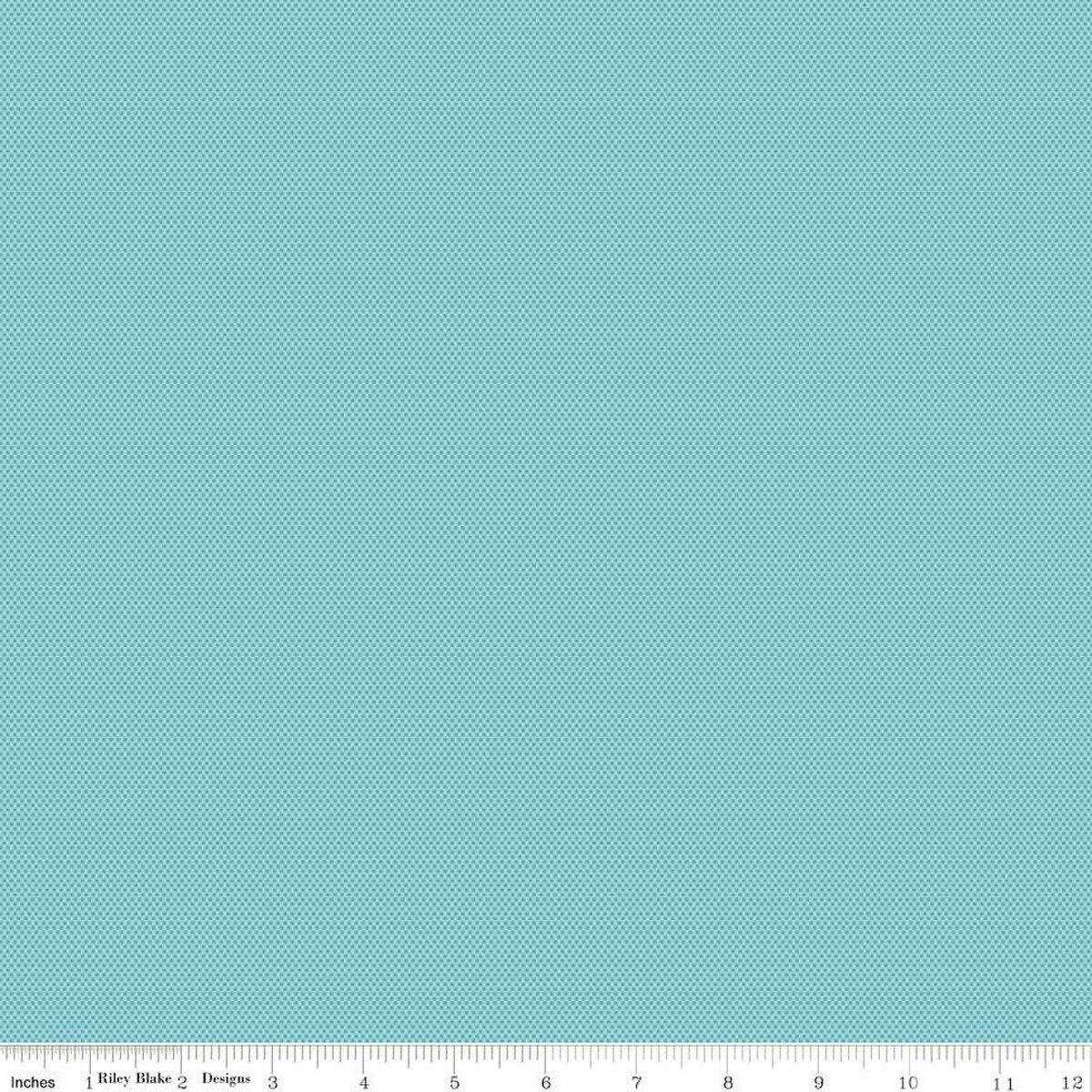 POParazzi - Quilting Cotton Fabric - Aqua