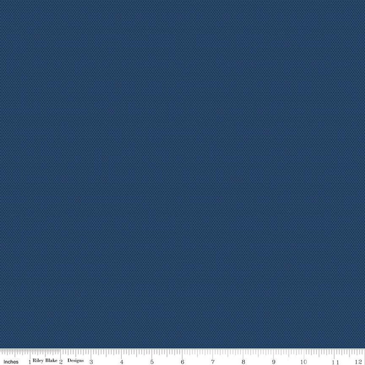 POParazzi - Quilting Cotton Fabric - Navy