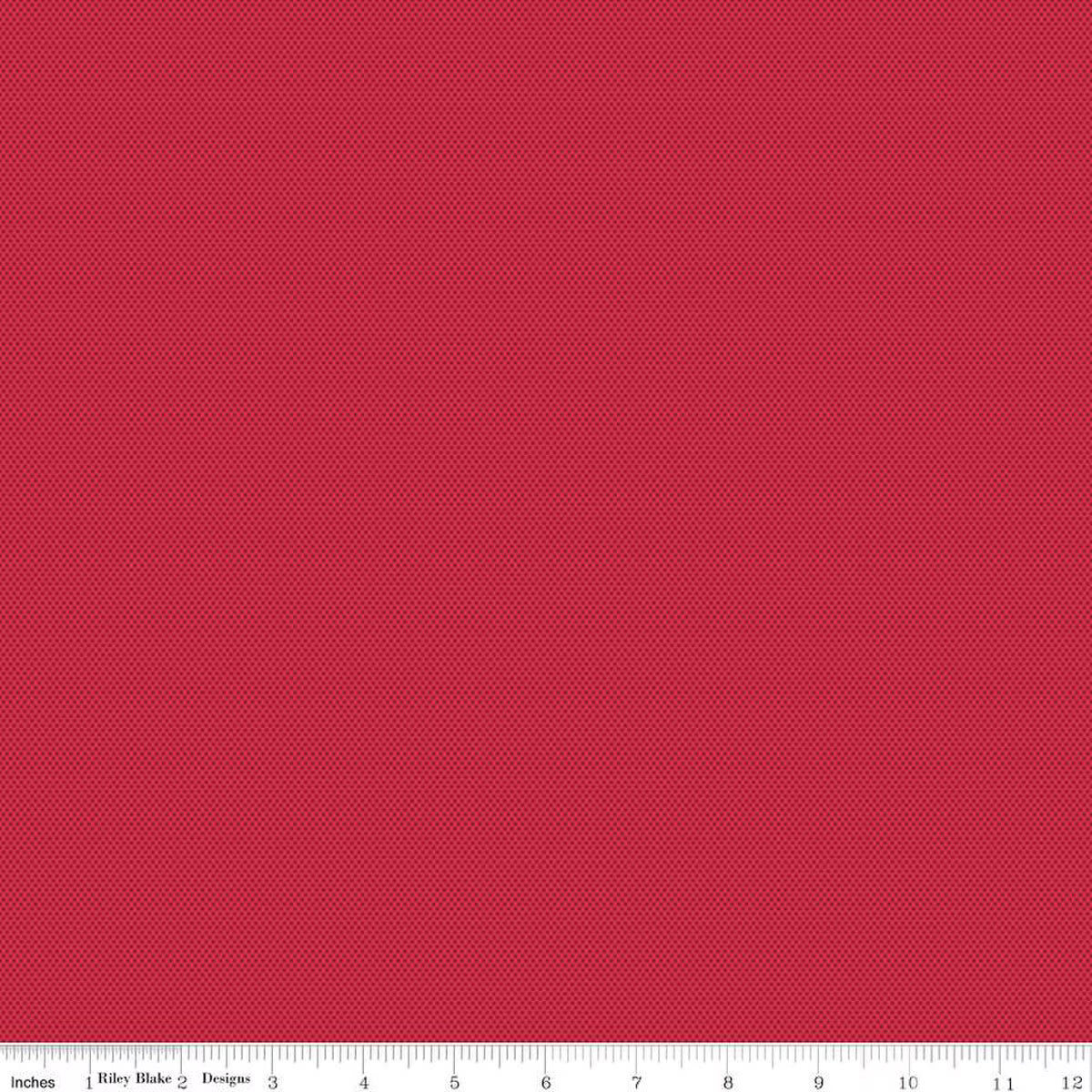 POParazzi - Quilting Cotton Fabric - Riley Red