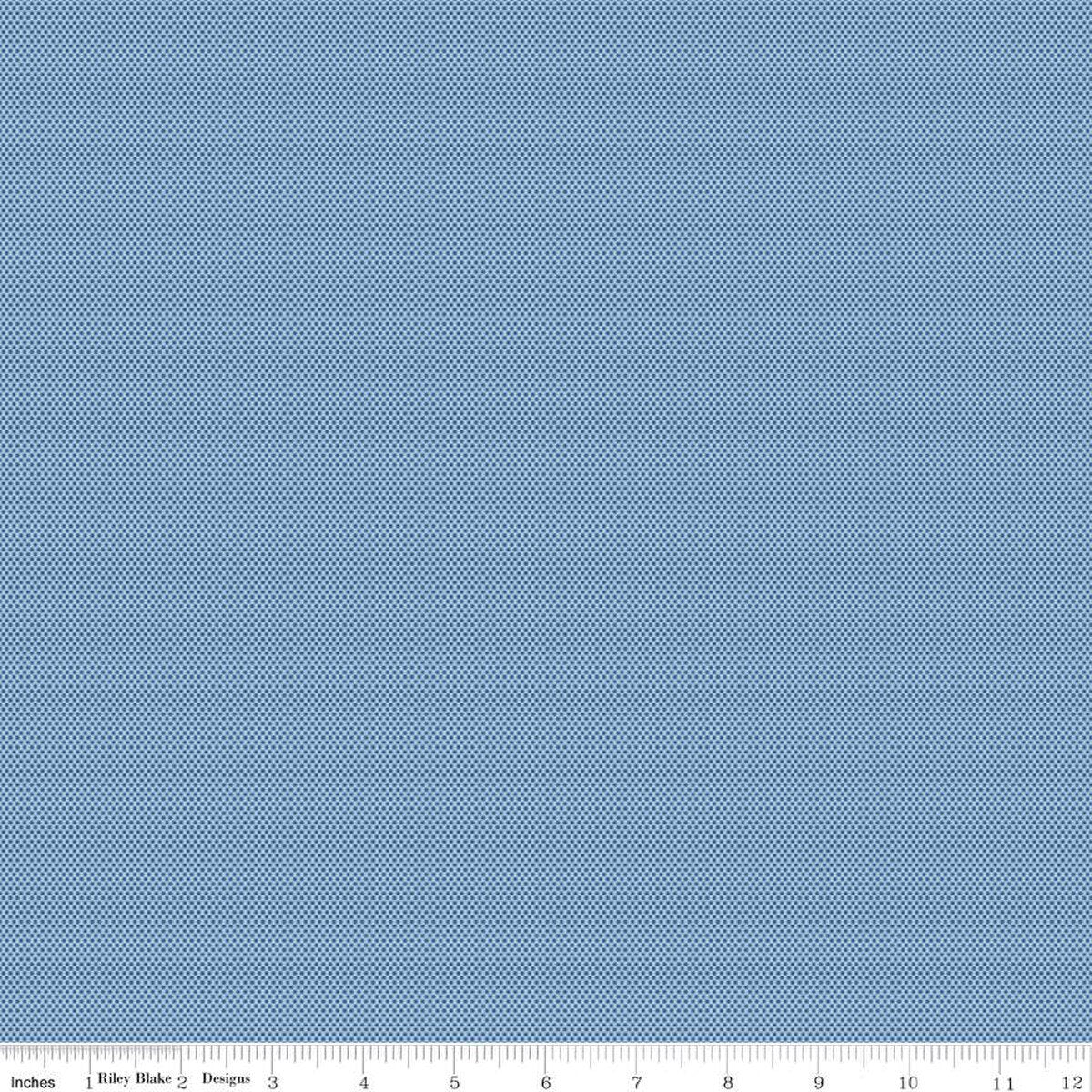POParazzi - Quilting Cotton Fabric - Washed Denim