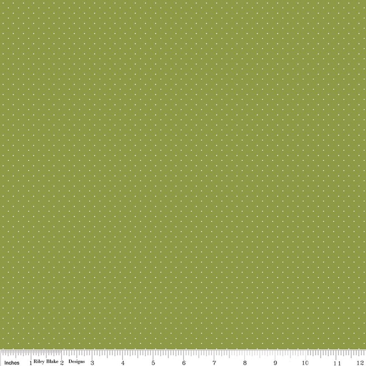 American Jane Pindots - Quilting Cotton Fabric - Lime