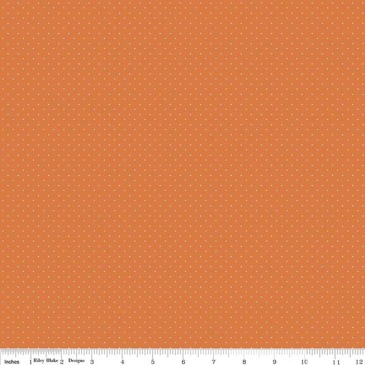 American Jane Pindots - Quilting Cotton Fabric - Orange