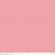 Prim - Cotton Fabric - Gingham - Tea Rose