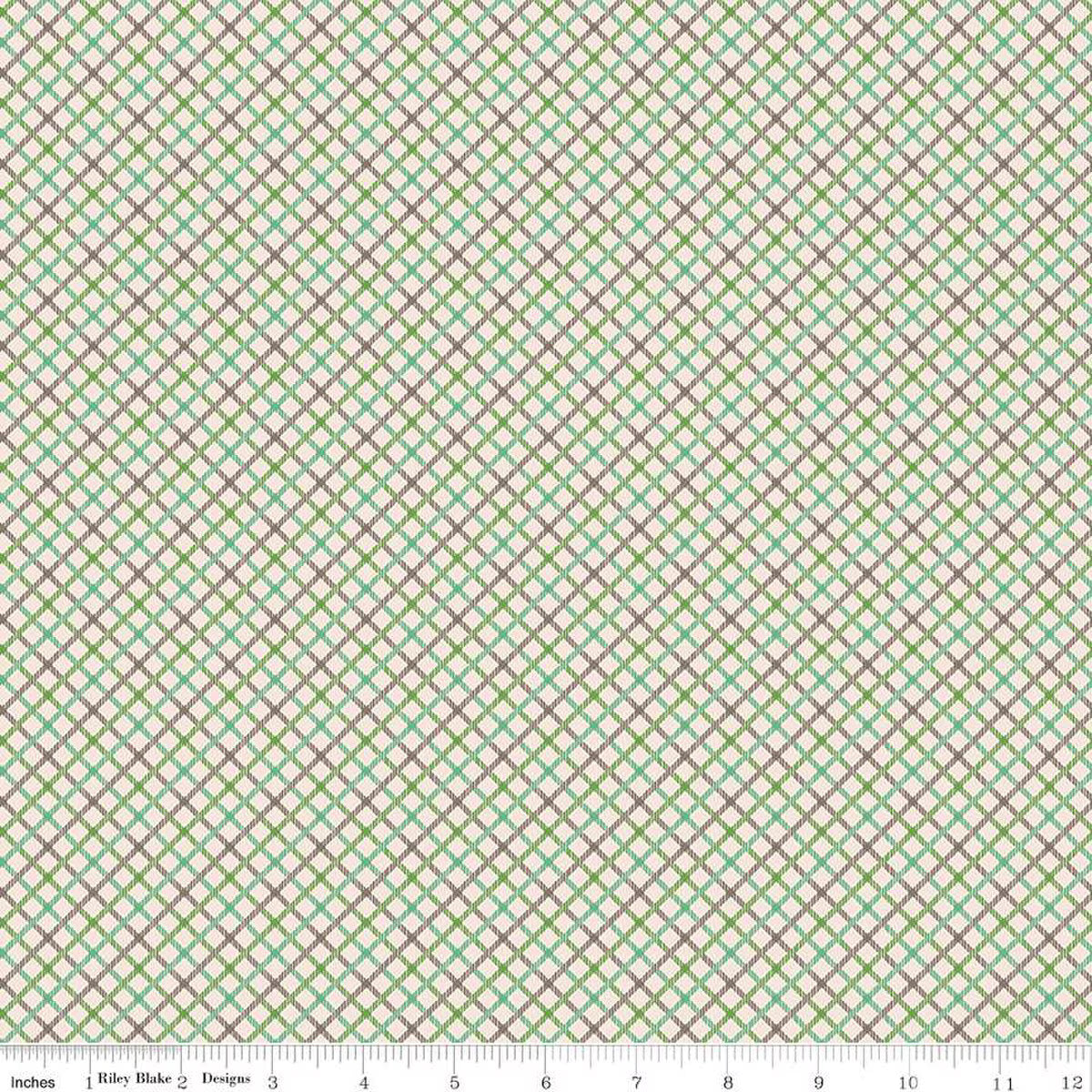 Prim - Cotton Fabric - Homespun - Clover