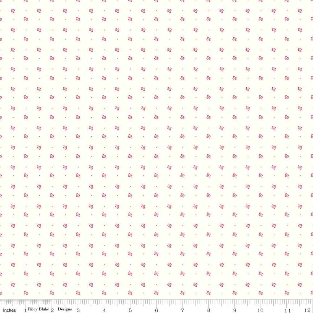 Bee Backgrounds – Quilting Cotton Fabric – Clover - Tea Rose