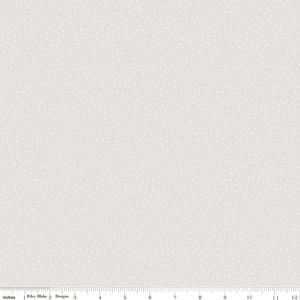 Elegant Essentials - Cotton Fabric - Scatter Dot - White Pearl