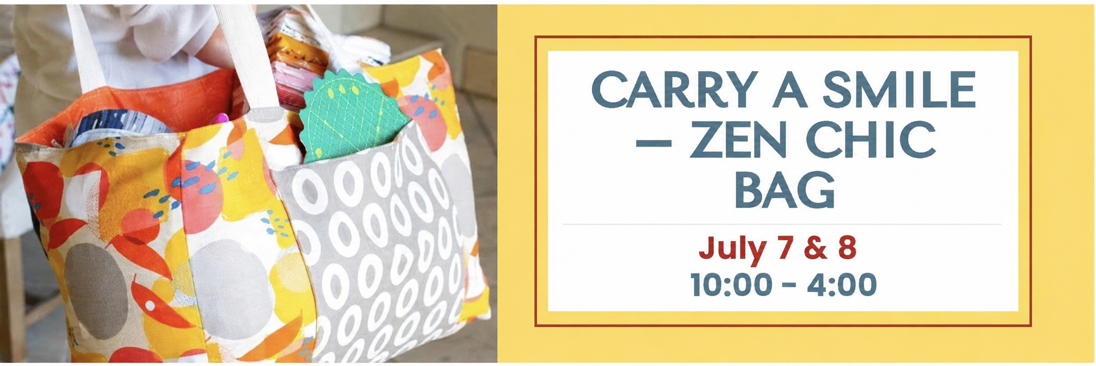 Carry a Smile - Zen Chic Bag