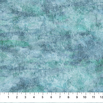 Migration Stonehenge - Quilting Cotton Fabric - Texture - Light Teal