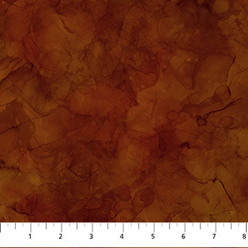 Fox Den - Quilting Cotton Fabric - Smooth Texture - Rust