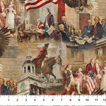 America 250 Stonehenge - Quilting Cotton Fabric - Independence