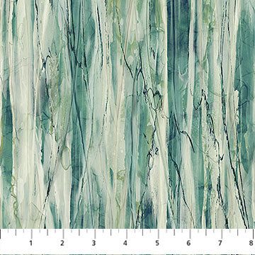 Whisper - Quilting Cotton Fabric - Stria - Sage Multi