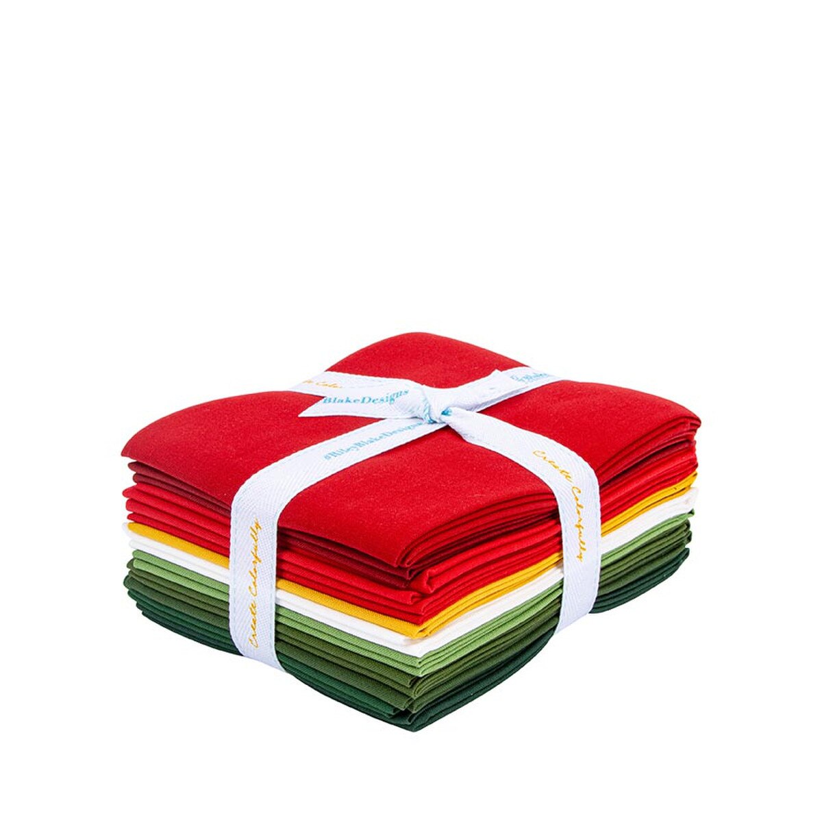 Confetti Cotton - Precut Quilting Cotton Fabric - Christmas - Fat Quarter Bundle - 12 Pieces