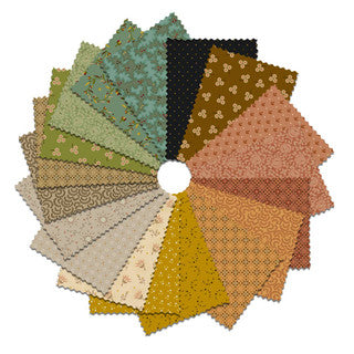 Harvest Thyme - Quilting Cotton Fabric - Sea Glass