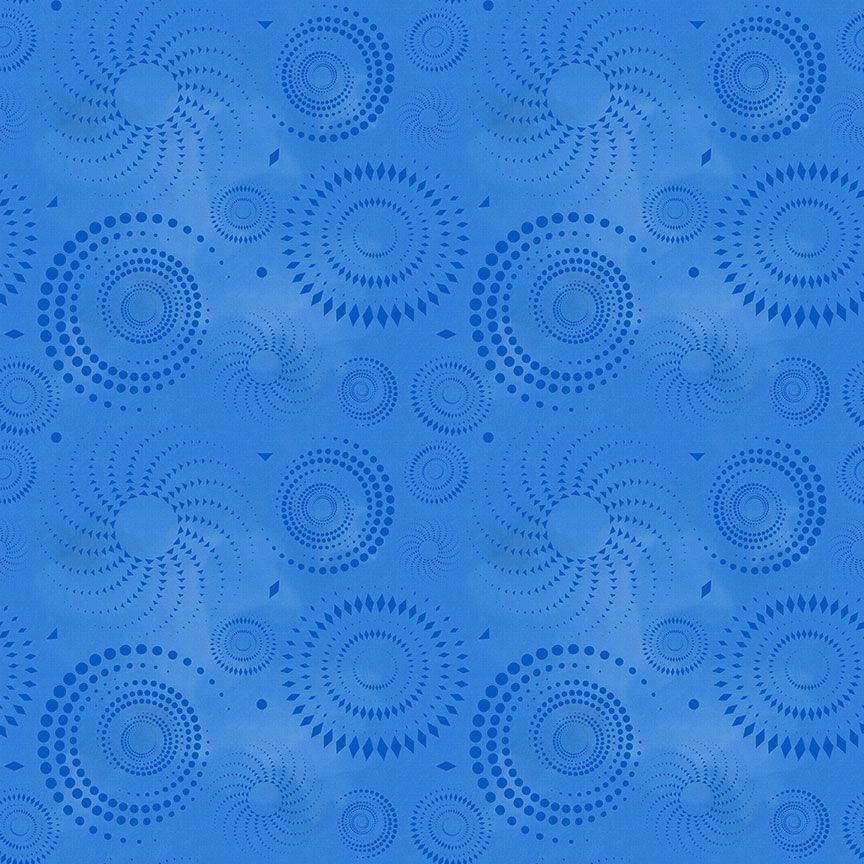 Colorstock - Quilting Cotton Fabric - Dot Dot Goose - Azure