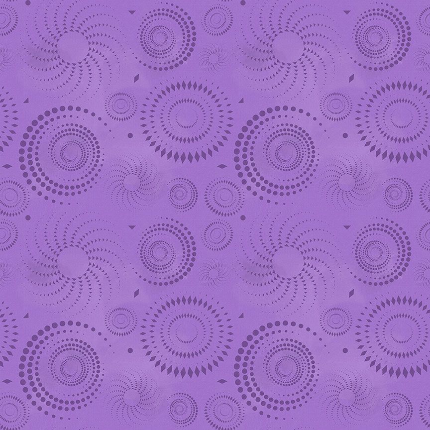 Colorstock - Quilting Cotton Fabric - Dot Dot Goose - Lilac