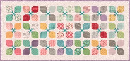 Piece & Plenty - Pretty Petals Runner Kit - Table Runner Kit - Lori Holt