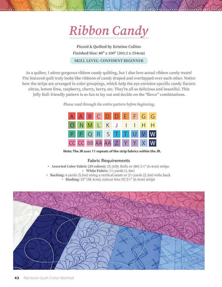 Sarah Thomas – Book – Rainbow Quilt Color Method