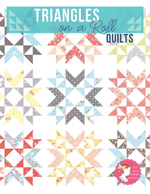 Quilt Book - Triangles On A Roll Quilts