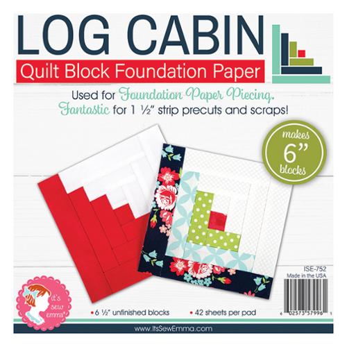 Foundation Paper - 6" Log Cabin