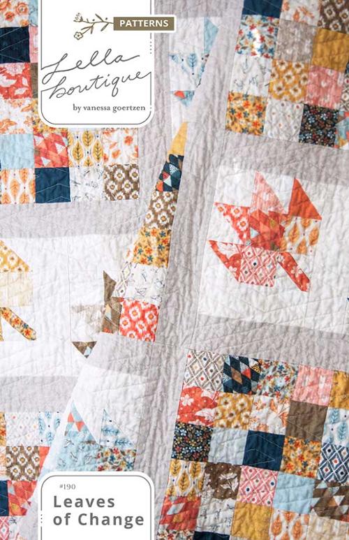 Quilt Pattern - Leaves Of Change - Jelly Roll Pattern