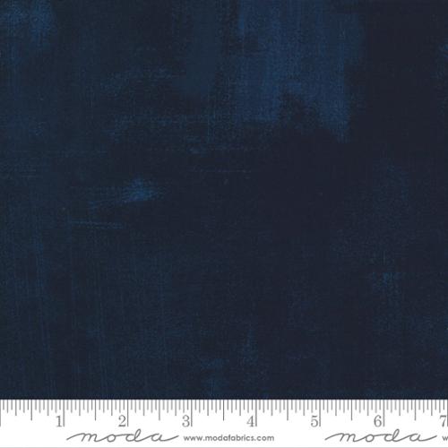Grunge Basics - Wide Back Cotton Quilting Fabric - Textured Solid - 108 - True Blue