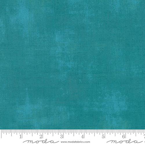 Grunge Basics - Cotton Quilting Fabric - Textured Solid - Ocean