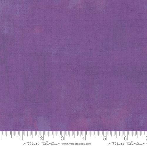 Grunge Basics - Cotton Quilting Fabric - Textured Solid - Grape