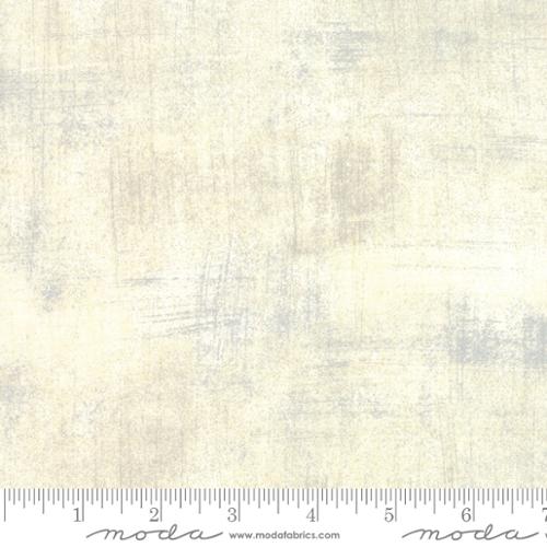 Grunge Basics - Cotton Quilting Fabric - Textured Solid - Creme
