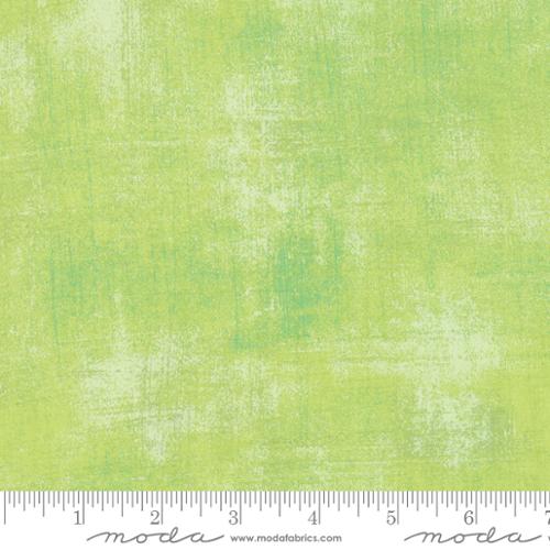 Grunge Basics - Cotton Quilting Fabric - Textured Solid - Key Lime