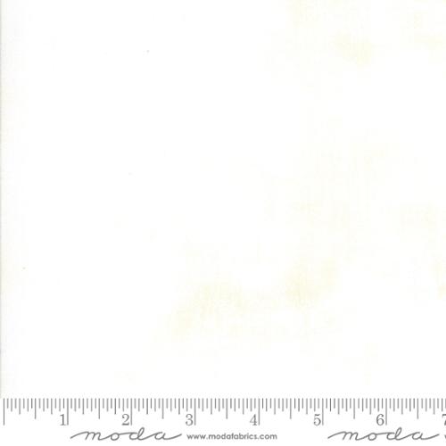 Grunge Basics - Cotton Quilting Fabric - Textured Solid - Composition White