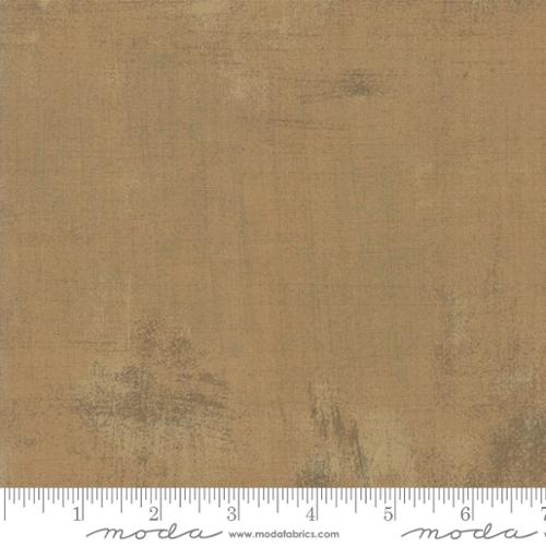 Grunge Basics - Cotton Quilting Fabric - Textured Solid - Caramel