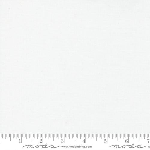 Bella Solids - Quilting Cotton Fabric - Basics Solid Bella Challenge - White Bleached