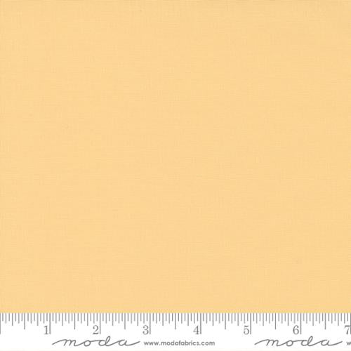 Bella Solids - Quilting Cotton Fabric - Basics Solid - Butterscotch - Yellow