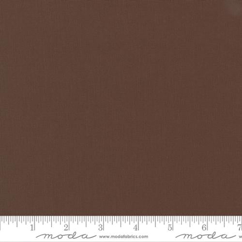 Bella Solids - Quilting Cotton Fabric - Basic Solid  - Chocolate