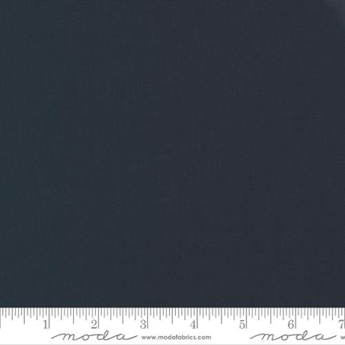 Bella Solids - Quilting Cotton Fabric - Basic Solid - Washed Black