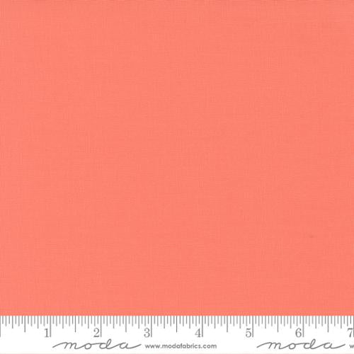 Bella Solids - Quilting Cotton Fabric - Basic Solid - Coral