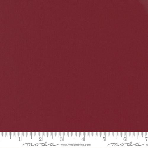 Bella Solids - Quilting Cotton Fabric - Basic Solid - Kansas Red