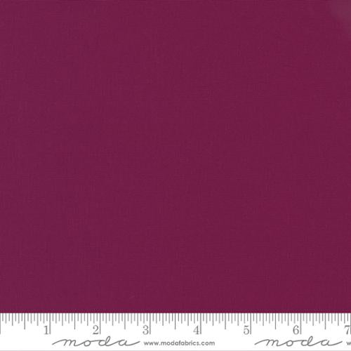 Bella Solids - Quilting Cotton Fabric - Basic Solid - Boysenberry - Purple