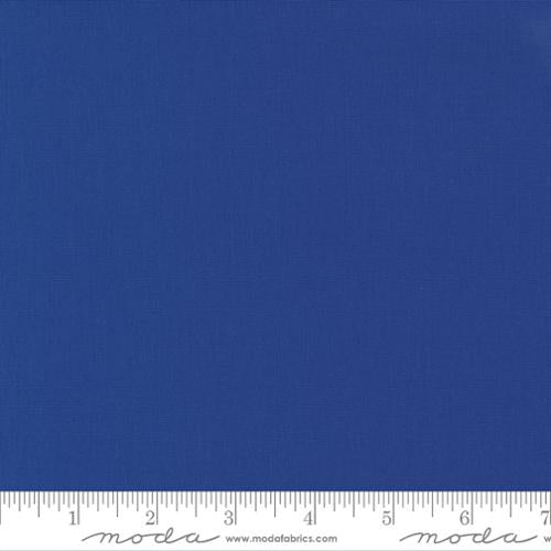 Bella Solids - Quilting Cotton Fabric - Basic Solid - Sapphire - Dark Blue