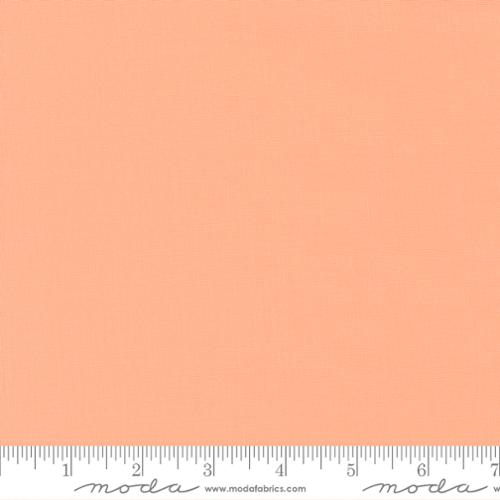 Bella Solids - Quilting Cotton Fabric - Basic Solid - Cantaloupe - Peach